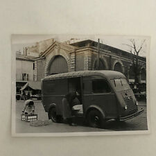 Vintage Renault Delivery Van Truck Factory Press Photo Photograph  picture