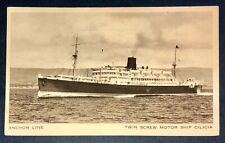 RPPC Postcard HMS Cilicia British Royal Navy Armed Merchant Cruiser c1939 picture