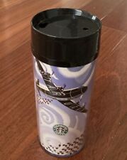 Starbucks Coffee Bean Bombers on 16oz Plastic Travel Tumbler / Tall Lid - 1997 picture