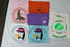 Set Of 6 Late 80's/early 90's Girl Scout Tee shirts picture