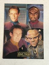 Star Trek Deep Space Nine S-1 Trading Card #189 Michael Dorn Colm Meaney picture