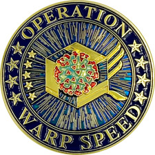 Operation Warp Speed Challenge Coin Baby Formula Shortage Task Force Department picture