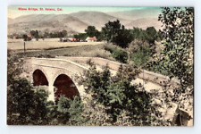 1908. STONE BRIDGE. ST. HELENA, CAL. POSTCARD. YD01 picture