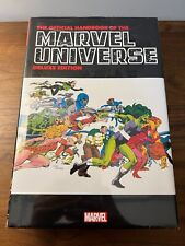 Official Handbook of the Marvel Universe: Deluxe Edition by Peter Sanderson OHC picture