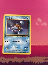 Squirtle 68/82 1st Edition - Team Rocket - Pokemon Card - NM picture