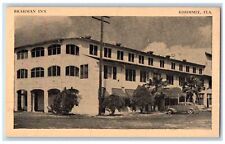 Kissimmee Florida FL Postcard Brahman Inn Building Exterior Scene c1920s Vintage picture