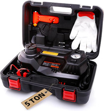 Electric Car Jack 5 Ton 12V Hydraulic Jack, Built-In Inflator picture