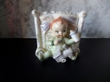 Vintage Ceramic 3-D Baby Nursery Planter picture