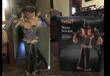 Spirit Halloween Night Stalker Scarecrow with box Halloween Animatronic Tested picture
