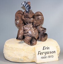 Wildlife Cremation Urn Human Ashes Memorial Statue Remembrance Keepsake Elephant picture