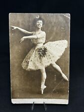 Olga Preobrajenska Russian Imperial Ballet Real Photo postcard picture
