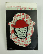Hi-Fructose Exclusive Pin by Gary Taxali Retro Pop Artist Pin - HTF picture