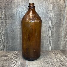 Vintage Antique Clorox Glass Bottle 32 oz REG. U.S. PAT OFF 1920s Design *READ* picture