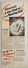1948 Print Ad Beltone Mono-Pac Hearing Aids Chicago,Illinois picture