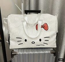 Sanrio Hello Kitty Duffle Bag Travel Luggage White Kawaii Overnight Bag picture