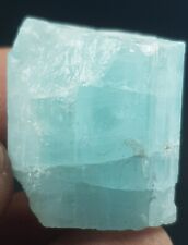 90 Ct Natural sky Blue Color AQUAMARINE Transparent  Crystal From Shigar picture