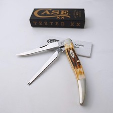 Case XX™ Fishing Knife 65340 6.5 BoneStag Stainless Pocket Knife picture