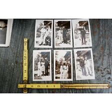 Young Sailors Taking Family Photos Before Shipping Out 1940s Vintage Photo Lot picture