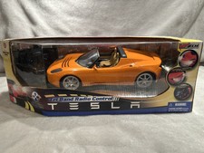 TESLA RARE ORANGE Roadster Remote Control Car (New in sealed box) MaxTech Toys picture