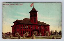 Soo MI- Michigan, The Park School, Antique, Vintage Souvenir Postcard picture