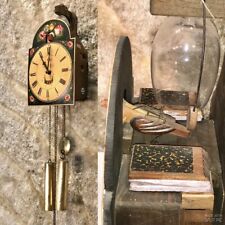 Rare 8 Day RARE Antique Germany Black Forest Strike Cuckoo Clock,2 Brass Weight picture
