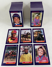 JOCKEY STAR CARDS DAILY RAING FORM (Horse Star 1992) Complete Card Set (1-300) picture