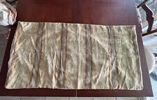 2 Vintage Pillowcases King Size 36 X 19 Gold Damask Louis XVI French Baroque picture