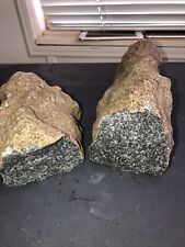 granite rough 15 Lb Stone Discovered Broken Into 2 Pieces picture