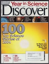 DISCOVER Year in Science; avian flu; vaccines; global warming 1 2005 picture