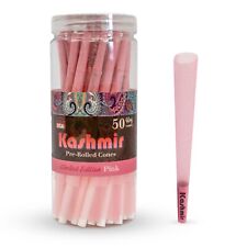 Pre Rolled Cones Pink King Size Natural Rolling Paper Cones 50 Pack by Kashmir picture