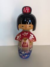 Japanese Creative Modern Kokeshi Wooden Doll 7”   picture
