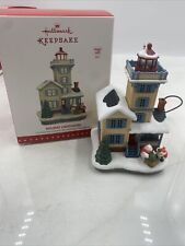 Hallmark Christmas Holiday Lighthouse 2015 Ornament #4 Series Never Displayed picture
