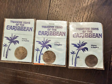 1970's Pirates Of The Caribbean Disneyland Coins With Detailed info on the back picture