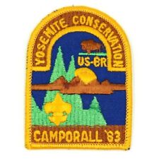 1983 Camporall US-BR Yosemite Conservation Patch Boy Scouts BSA CA picture