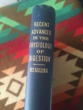 Book: RECENT ADVANCES in the Physiology of DIGESTION by Starling- 1906- ex Lib. picture