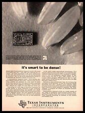 1965 Texas Instruments Dallas TX Integrated Circuits Semiconductor Chip Print Ad picture