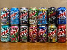 MIX & MATCH - MTN DEW FULL 12 fl oz SINGLE CANS Custom Multi Pack Mountain Dew picture
