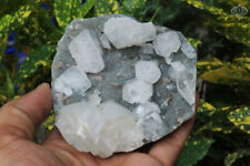 Natural Indian Cluster Apophyllite Minerals Specimen 356 gm Home Decor picture