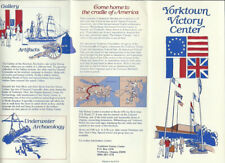 Vintage Travel Brochure Yorktown Victory Center Good Condition Graphics Good picture