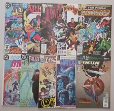 Lot Of 10 DC #1's Crisis, Teen Titans, Deadman PLUS (All VF+/NM) picture