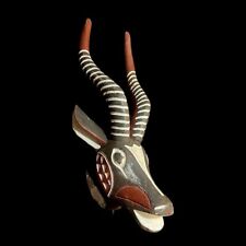 African Mask Bobo Antelope Dance Mask Handmade Antelope Mask-G1382 picture