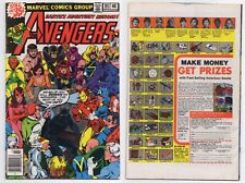 Avengers #181 (FN+ 6.5) NEWSSTAND 1st appearance Scott Lang ANT-MAN 1979 Marvel picture
