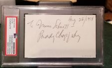 Paddy Chayefsky PSA DNA Signed Cut Autograph Auto Movie Network Writer Hollywood picture