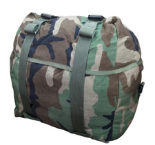 USGI Molle II Woodland Sleep System Carrier Camouflage - NSN # 8465-01-465-2124 picture