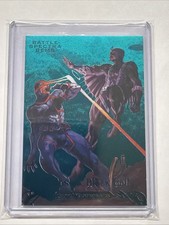 2018 Marvel Masterpieces Battle Spectra Gems BS15 Cyclops Vs Black Bolt /99 picture