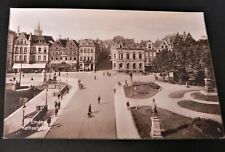 Germany Emden Rathausplatz German Plaza Real Photo RPPC Postcard 1910's Vintage picture