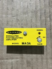 🔥Banner MA3A Modulated Photoelectric Sensor Amplifier, Used 🇺🇸 picture