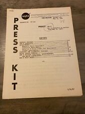 1967 NASA  Original Press Kit Satellite IMP-P picture