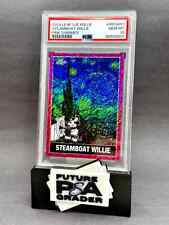 PSA 10 Starry Night Steamboat Willie Pink Shimmer 5/7 Mickey Mouse Leaf #48SW-01 picture