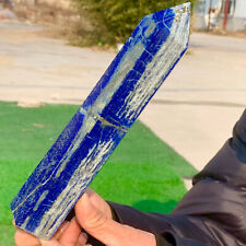 2.04LB Natural Lapis lazuli quartz crystal obeliskpoint wand aura healing picture